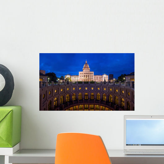 Texas State Capitol Building in Austin, TX. Wall Decal