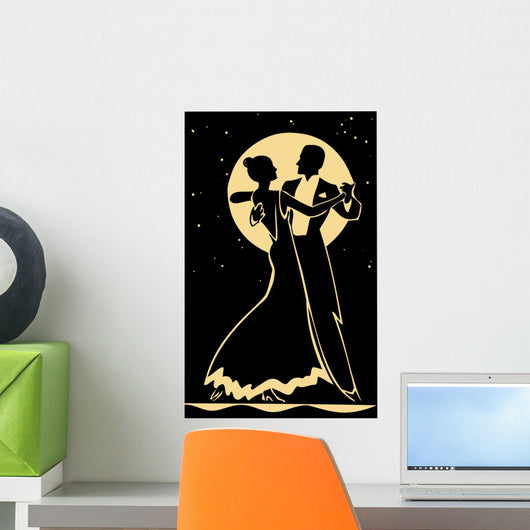 Formal ballroom dance Wall Decal