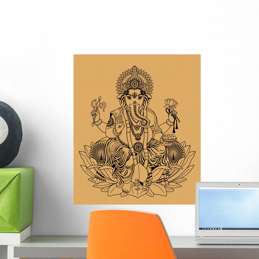 Ganesha Wall Decal