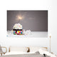 Birthday Sparkler Cupcake Wall Decal