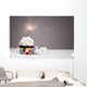 Birthday Sparkler Cupcake Wall Decal