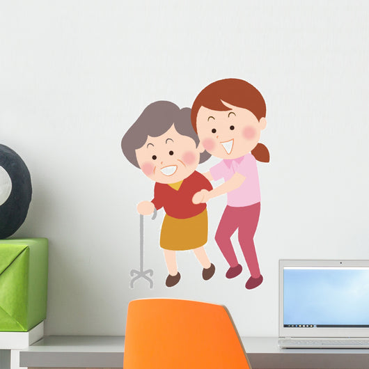 Care and welfare Wall Decal