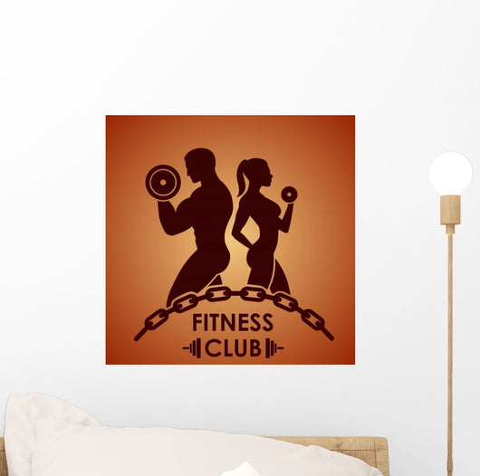 Fitness logo Wall Decal