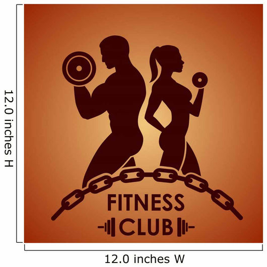 Fitness logo Wall Decal