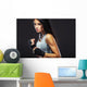 woman boxer portrait Wall Decal