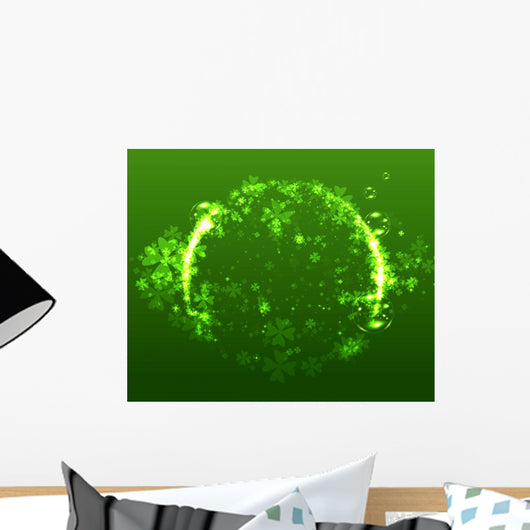 St Patricks day background Wall Decal