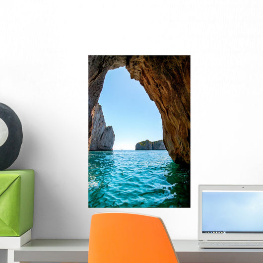 Blue grotto, Capri Wall Decal