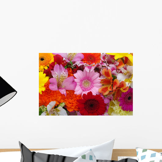 Beautiful Flowers Wall Decal