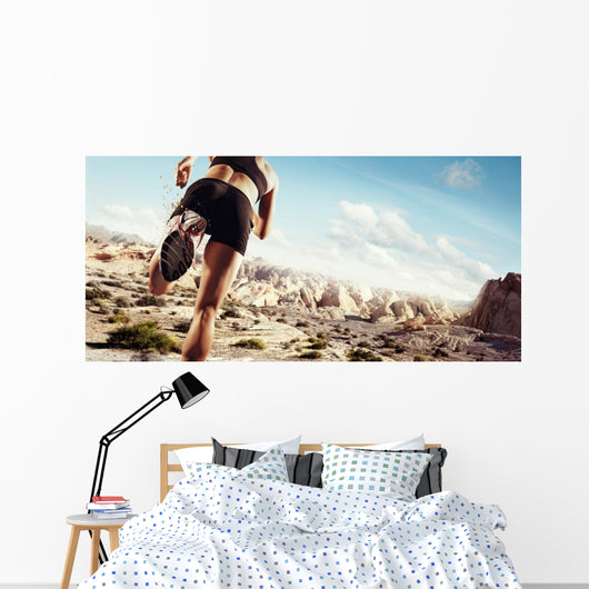 Sport. Runner Wall Decal