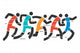 Running Race Wall Decal