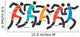 Running race Wall Decal