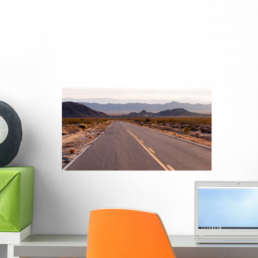 Kelbaker Road Approaches Needles Freeway US 40 California Desert Wall Mural