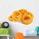 Onion rings isolated on white background Wall Decal