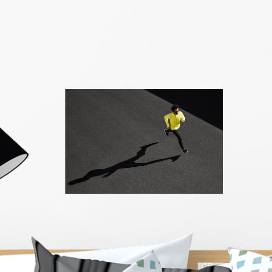 Running Man Sprinting for Wall Decal