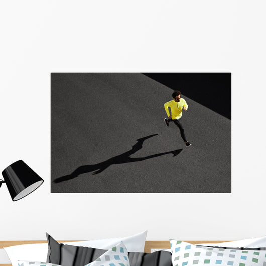 Running Man Sprinting for Wall Decal