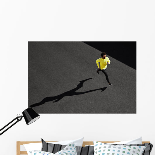 Running Man Sprinting for Wall Decal