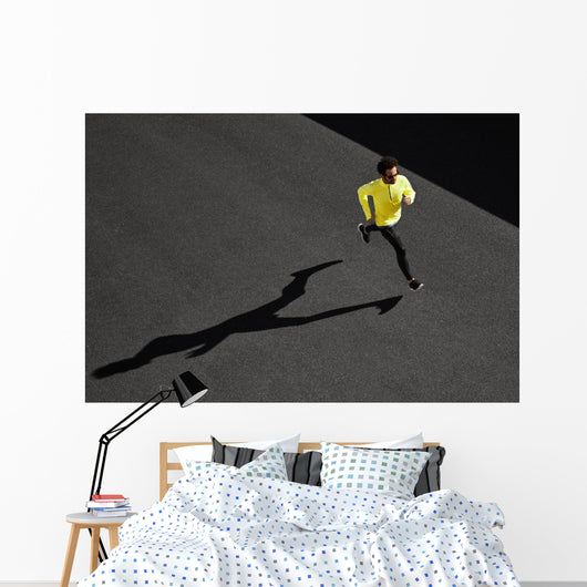 Running Man Sprinting for Wall Decal