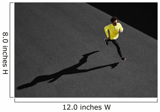 Running Man Sprinting for Wall Decal