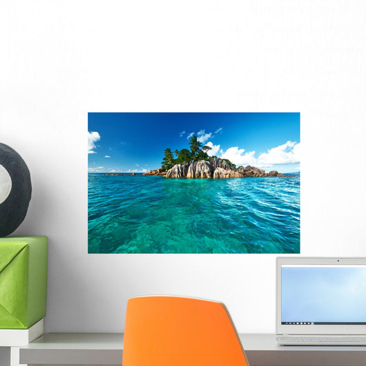 Beautiful tropical island Wall Mural
