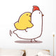 Chick n Chicken Wall Decal