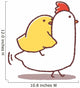 Chick n Chicken Wall Decal