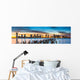 Jersey City panorama at sunset Wall Mural