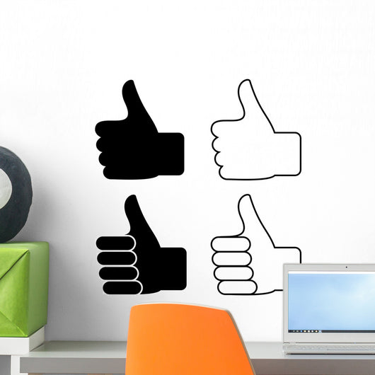 Thumbs up Wall Decal