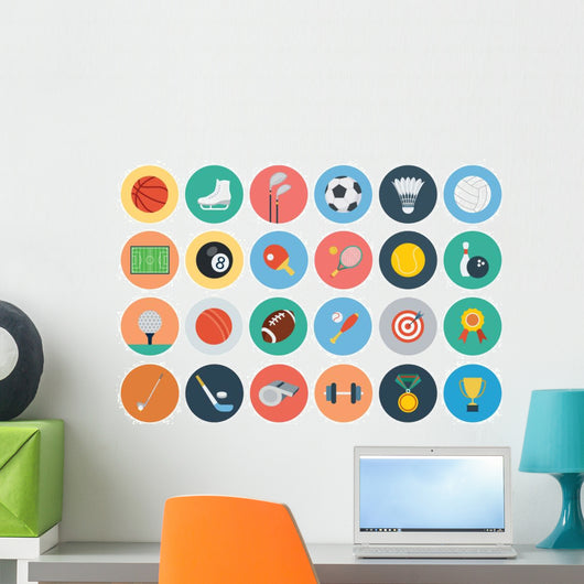 Iconic Sports Wall Decal