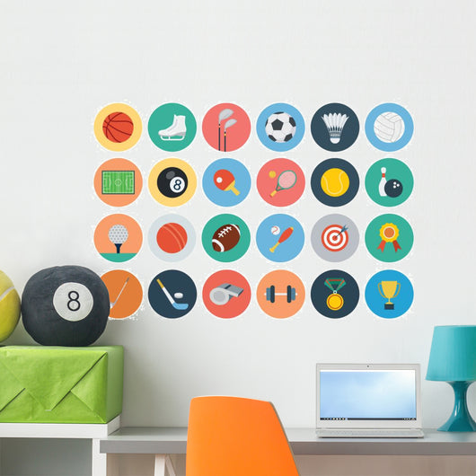 Iconic Sports Wall Decal