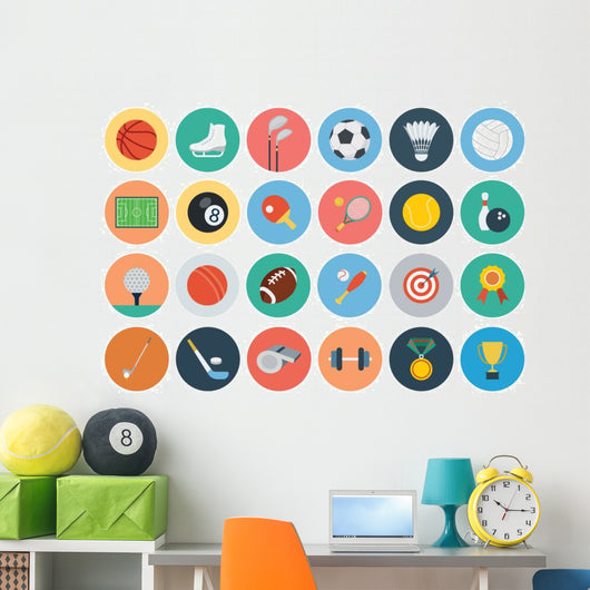 Iconic Sports Wall Decal