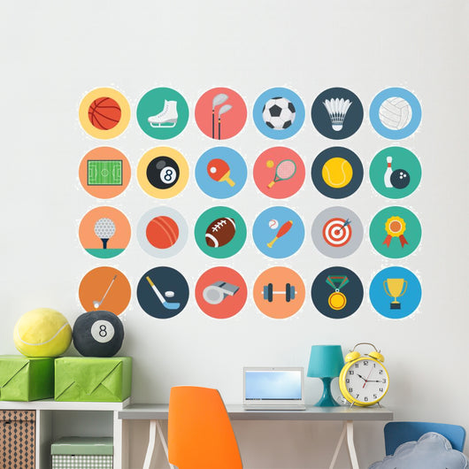 Iconic Sports Wall Decal