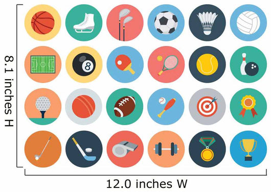 Iconic Sports Wall Decal