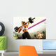 Fitness girl Wall Mural