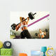 Fitness girl Wall Mural