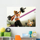Fitness girl Wall Mural