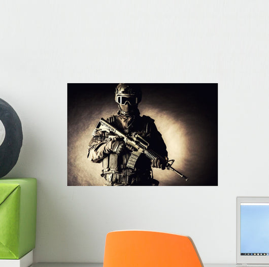 Specops Police Officer Swat Wall Decal