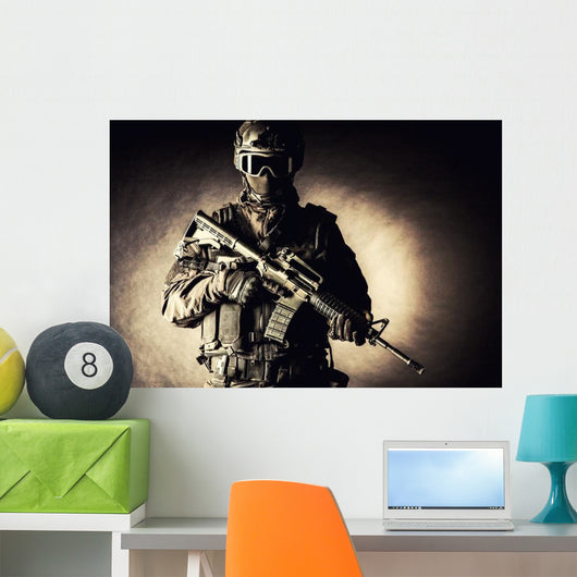 Specops Police Officer Swat Wall Decal