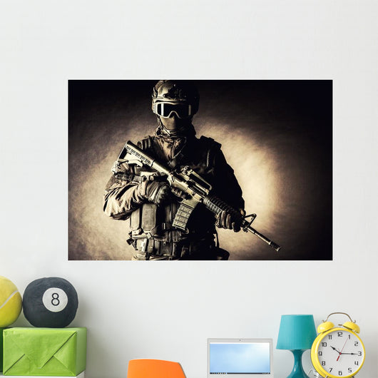 Specops Police Officer Swat Wall Decal