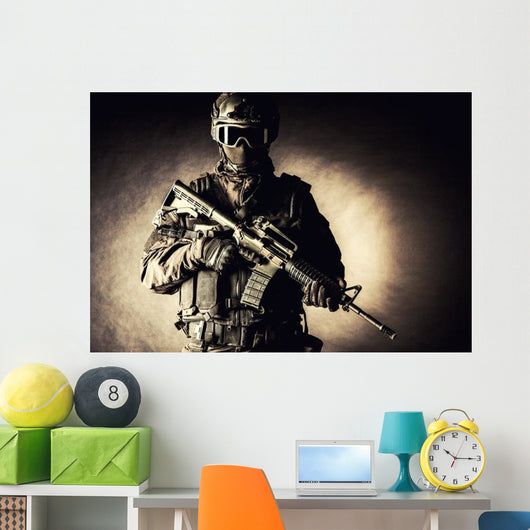 Specops Police Officer Swat Wall Decal