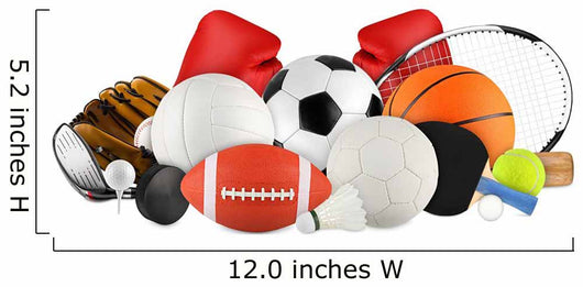 Sport Equipment Wall Decal