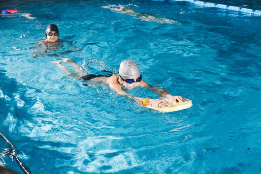 Activities On The Pool Young Boy Swimming Fitness Wall Decal