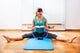 Fitness Teacher Making Exercises With The Circle Tool Wall Decal