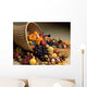 Basket of fruits Wall Mural