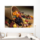 Basket of fruits Wall Mural