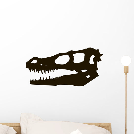 Raptor skull Wall Decal