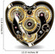 steampunk mechanical heart Wall Decal