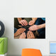 People Holding Holy Bible Wall Mural