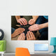 People Holding Holy Bible Wall Mural