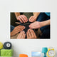 People Holding Holy Bible Wall Mural