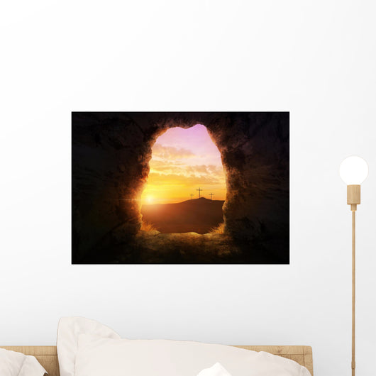 Empty tomb Wall Mural